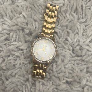 Gold Guess Watch